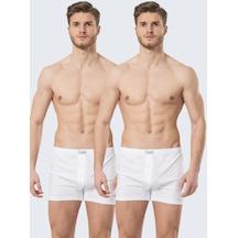 Türen Erkek Düğmeli Boxer 2'Li Paket 001
