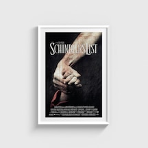 Schindler S List 1993 Film Posteri Tablo Çerçeveli Poster Duvar Dekorasyonu Beyaz Çerçeveli Tablo Beyaz Çerçeveli Tablo Dn11d339beyaz