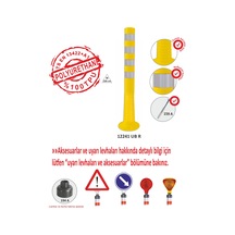 12241 Ub R Evelux Şerit Ayırıcı Esnek Delinatör