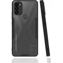 General Mobile Gm 21 Plus Kılıf Platin Renkli Şık Silikon Kılıf