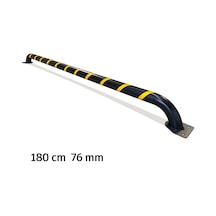 Araç Park Yeri Malzemeleri Otopark Stoperi Araç Stoperi Otopark Bariyeri 180cm Ø76mm 2.5mm