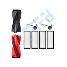 Roborock Qrevo Curv Uyumlu 1 Ana Fırça 2 Yan Fırça 4 Filtre Pkt-iasgf0000600