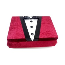 Damat Sandığı - Damatlık Figürlü Smokin Sandık - Tıraş Kutusu Çok Renkli