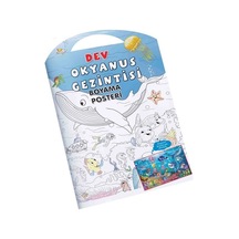 Dev Okyanus Gezintisi - Boyama Posteri