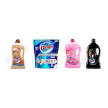 Bingo Ahşap Temizleyici 1lt + Tablet Pro 80'li + Yüzey Tem. Fresh 2.5 Lt + Siyahlar 3 Lt 4'lü Set Diğer
