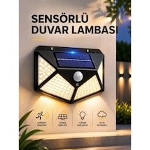 Sensörlü Güneş Enerjili Duvar Lambası Diğer 88048062