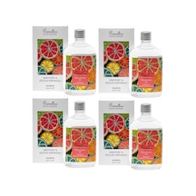 Pomellos 80 Derece Greyfurt & Sicilya Portakalı Kolonya Cam Şişe 250 ML x 4