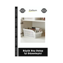 Özel Üretim Organizer Mutfak Banyo Kiler Gardırop Büyük Boy Dolap İçi Düzenleyici