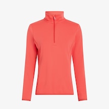 McKinley Mc Kinley Andrea Half Zip Uzun Kollu Kadın Pembe Üst 424810 Pembe