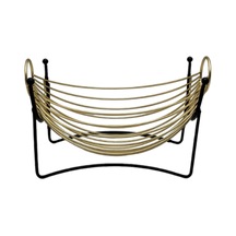 Homyl Demir Meyve Sepeti Servis Tepsisi Tezgah Mutfak Tezgahı Altın