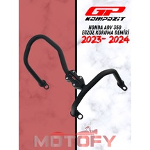 Gp Kompozit Honda Adv 350 2023-2024 Uyumlu Egzoz Koruma Demiri Siyah