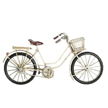 Dekoratif Metal Bisiklet Sepetli 1404e-4384 Model