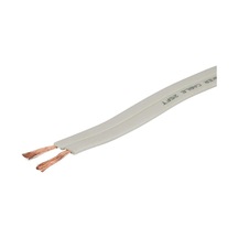 Planate Series 16 Awg Pure Copper Flat Panel Hoparlör Wire, 100 Ft