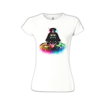 Darth Vader Beyaz Kadın Tshirt 001