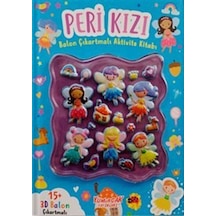 Peri Kızı Balon Çıkartmalı Aktivite Kitabı