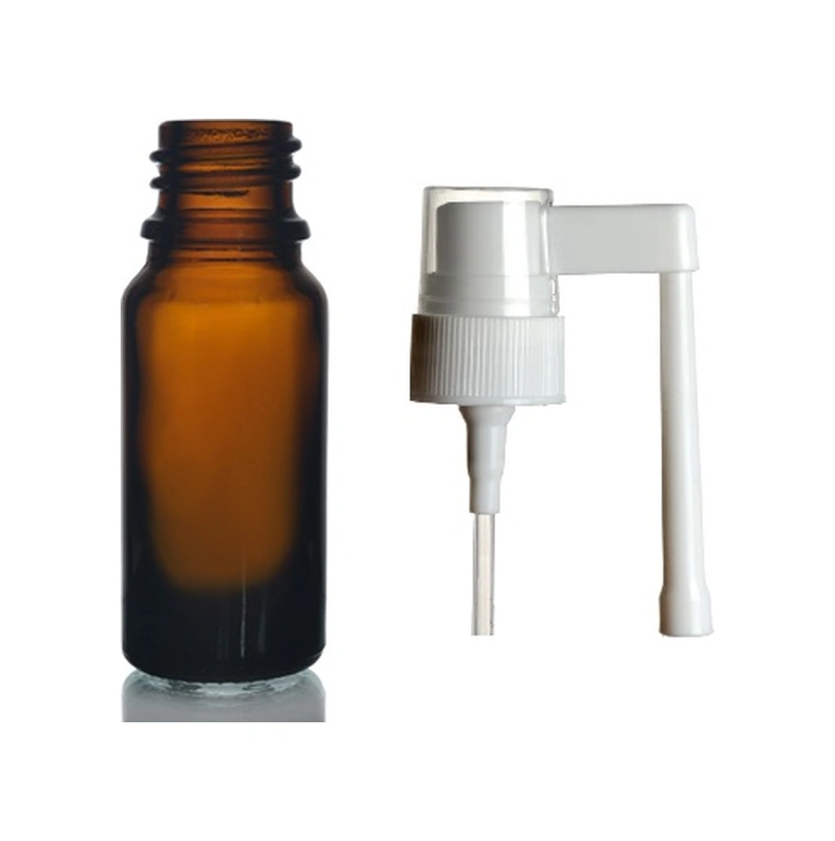 10ml Kahverengi Ağız Spreyi Başlıklı Cam Şişe, Ağız Spreyi Şiesi, Cam Şişe, 24 Adet, Medikal Şişe Diğer
