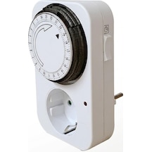 Xkoren Priz Tipi Analog Zaman Saati-24 Saat Günlük Programlama Xazs-p1-xzs-a-pr-03