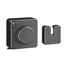 Pratik Ve Şık Çekmeli Çamaşır İpi - Deliksiz Montaj, 4.2m Çelik Kablolu, 20kg Taşıma Kapasiteli Siyah Siyah