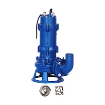 İmpo - Watersound CWQ50-10-4 Yüksek Debili Öğütücülü Döküm Gövdeli 5,5Hp Drenaj Pompası