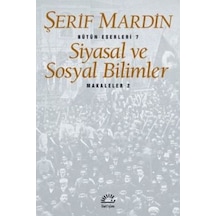 Siyasal Ve Sosyal Bilimler Şerif Mardin İletişim