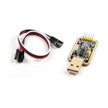 CH340G RS232 USB-TTL Seri Haberleşme Dönüştürücü Modülü + 9 Küçük Kablo