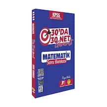 KPSS Matematik 30 da 30 Net Garanti Soru Bankası Video Çözümlü- Tasarı Akademi