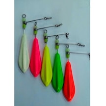 Surfcasting Kollu Fosforlu Yüzen Kurşun 100gr