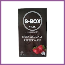 Bezos S-box Çilek Aromalı Prezervatif 12li Rengaren