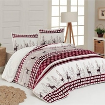 Merinos Deer Tek Kişilik Yorgan Set Dear Gri