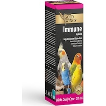 Gold Wings Premium Immune Papağan ve Kuş Vitamini