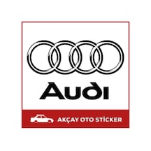 Audi Amblem Sticker Audi Oto Sticker Audi Araba Sticker