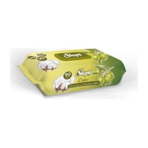 Sleepy Islak Havlu Zeytinyağlı ve Pamuksu'Lifler 90'Lı X 24 Paket