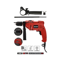 Assur ASR207 500 W 13 MM Elektrikli Matkap Kırmızı