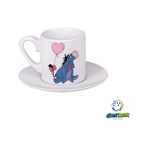 Eeyore Türk Kahvesi Fincanı 0121 Beyaz