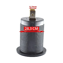 12v 24v Dc Usb Qc3.0 Type-c Pd Şarj Port Yuvarlak
