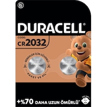 Duracell Özel 2032 Lityum Düğme Pil 3v Cr2032 2 Li Paket