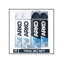Arko Men Tıraş Jeli Cool & Sensitive 4x200 Ml