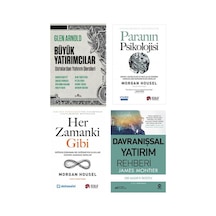 Buyuk Yatirimcilar-paranin Psikolojisi-her Zamanki Gibi-davranissal Yatirim Rehberi 4 Set