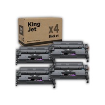 Kingjet Canon Uyumlu Lbp246dw Yüksek Kapasiteli 4'lü Paket Toner Çipli 070h / Crg-070h