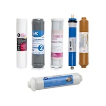 Sulook Açık Kasa Su Arıtma Cihazı 6'lı Filtre Seti Vontron Membranlı Mineral Filtreli