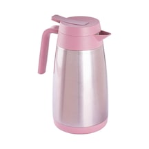 Okadı Pembe Paslanmaz Çelik Çay Termosu 1l