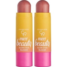Beauty Glow Stick Blusher No: 02 Dusty Rose - Gül Kurusu Tonlarda Stik Allık 2 Paketi 1