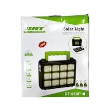 200w Usb Şarjlı Solar Projektör