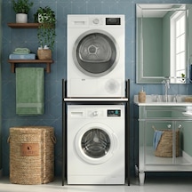 Kenzlife Çamaşır Kurutma Makinesi Dolabı Kinyas Cvzsyh 115 070 60 Mat Suntalam Metal Siyah Boya
