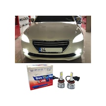 Peugeot 301 Led Xenon Kısa Far Ampulü H7 Duo Yeni Seri Beyaz 2012-2017