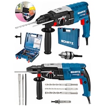 Schatz Profesyonel 850w Metal Şanzıman 2-28mm Kırıcı Delici Hilti Elektrikli Darbeli Matkap