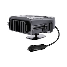 Cbtx Global R803 12v Araba Dashboard Isıtma Fanı Araç Ön Camı Buz Çözme Buğu Çözme Isıtıcı Araç İç Isıtma Cihazı - Siyah