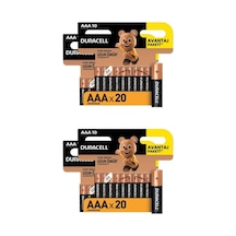 Duracell Alkalin Aaa İnce Kalem Piller, 40 Lı Paket
