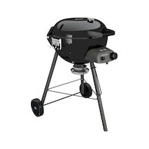 Chelsea 480 Barbekü, G Lh Lpg'li Mangal Ayaklı, Easy Flip Pişirme Hunisi, Entegre Termometre, Direkt Endirekt Izgara, Dumansız, Porselen Pişirme Haznesi, Siyah