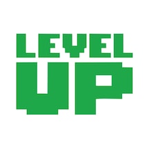 Level Up Sticker 17x17 Cm Yeşil